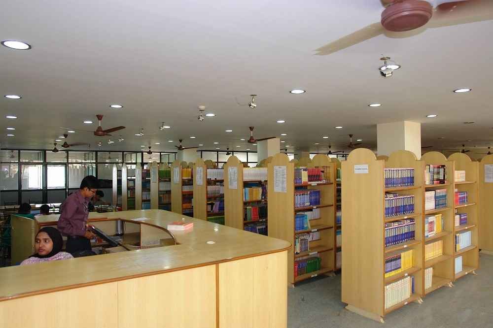 HKBK Degree College Library Bangalore