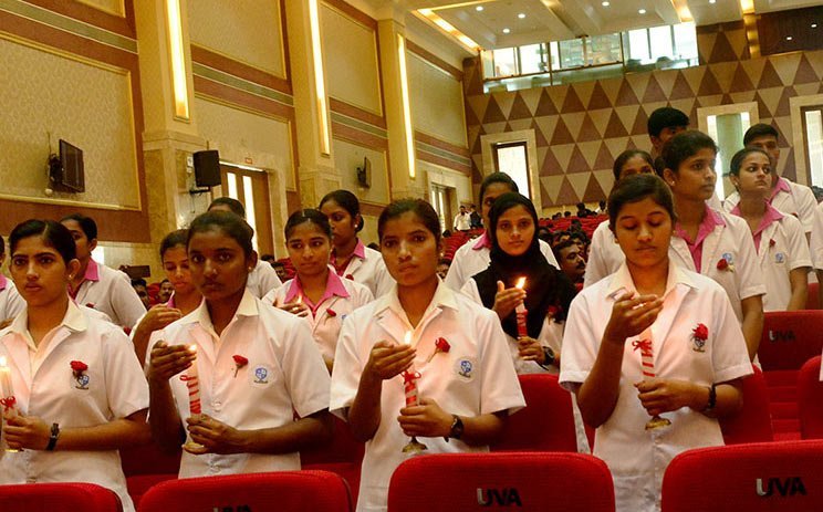 Sowkhya College of Nursing Students 