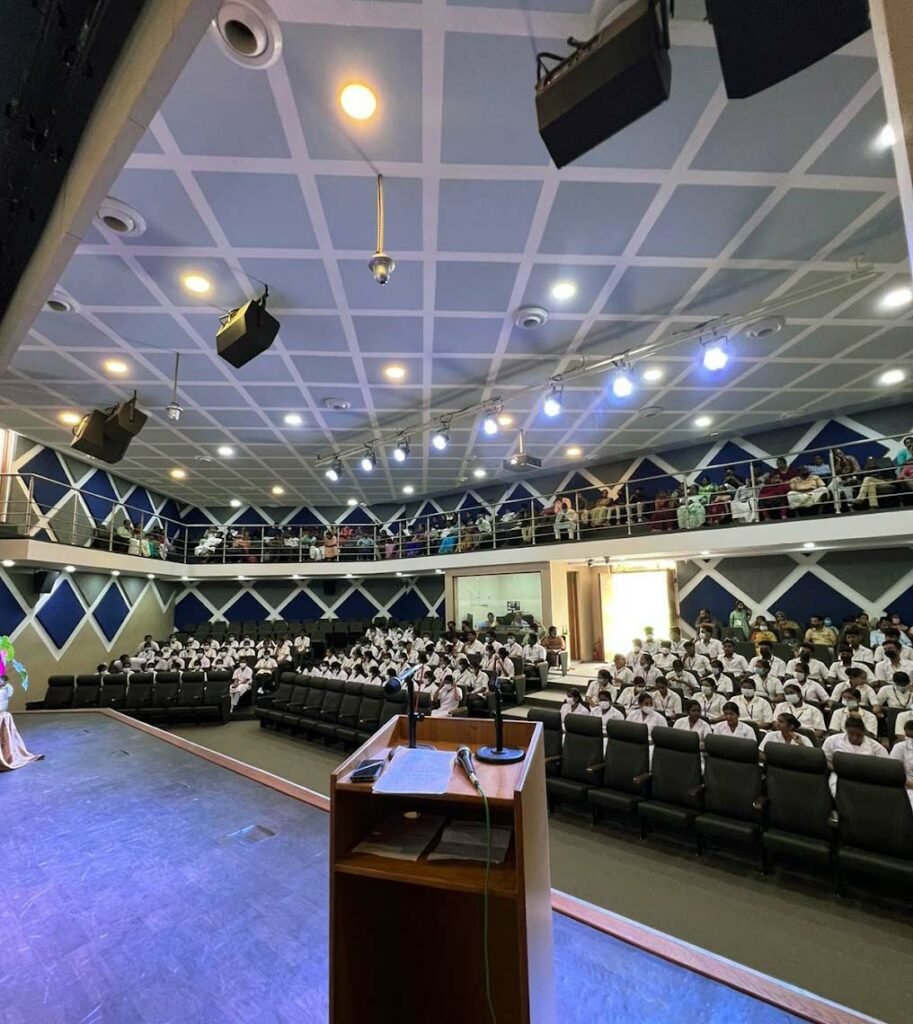 auditorium of vidya vikas college of nursing 
