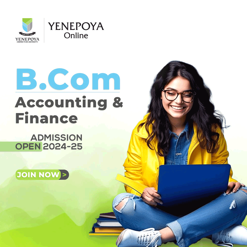 B.Com in Accounting and Finance at Yenepoya Online