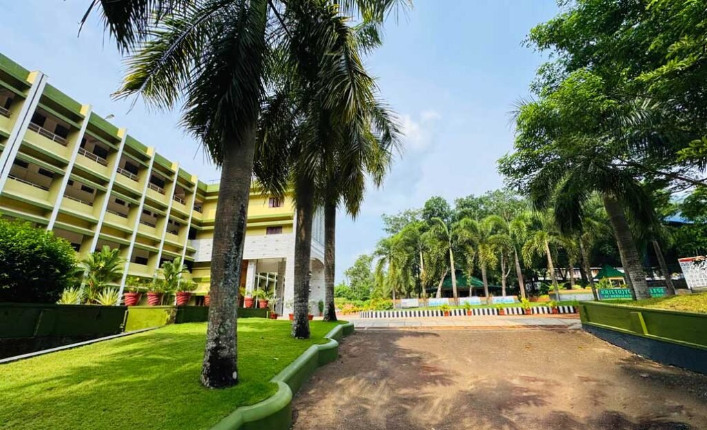 Kristu Jyoti College of Management and Technology front view 